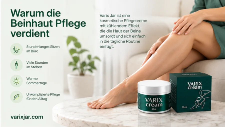 {{OFFER_NAME}} — kühlende Beinpflege-Creme im Pflegealltag